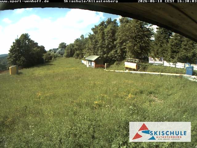 Archived image Webcam Altastenberg ski school