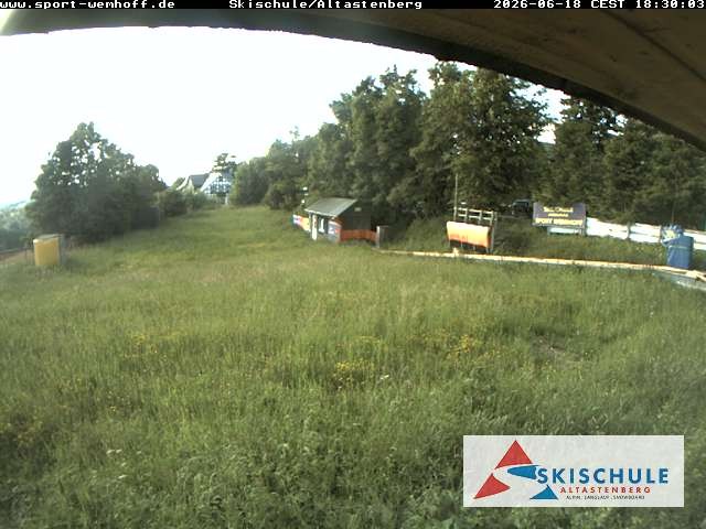 Archived image Webcam Altastenberg ski school