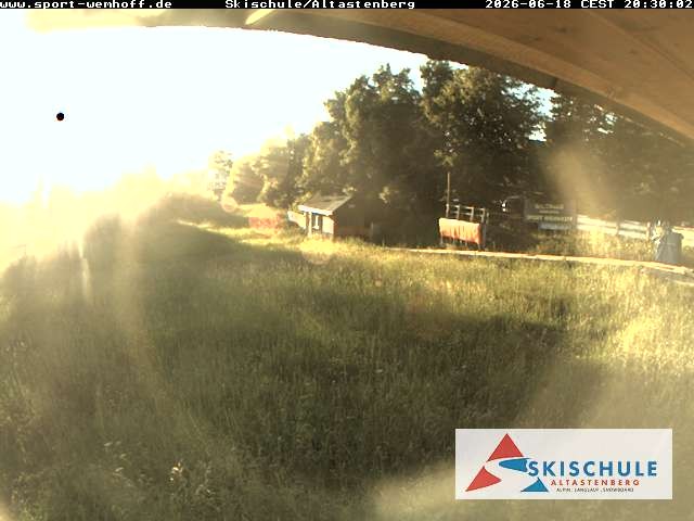 Archived image Webcam Altastenberg ski school