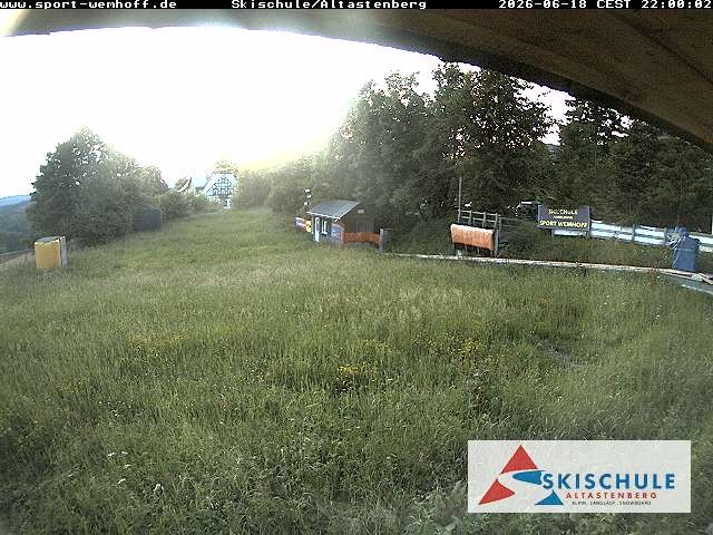 Archived image Webcam Altastenberg ski school