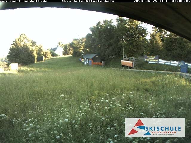Archived image Webcam Altastenberg ski school