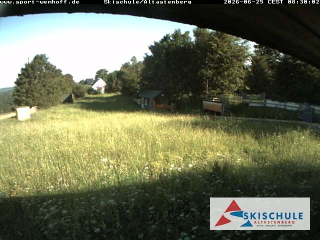 Archived image Webcam Altastenberg ski school