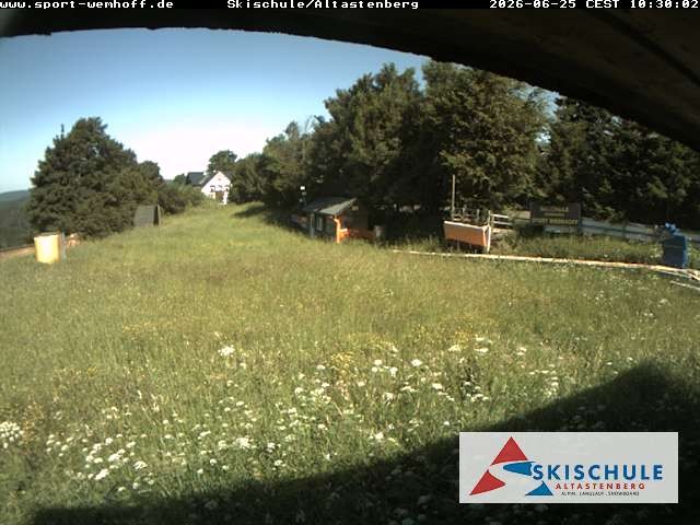 Archived image Webcam Altastenberg ski school