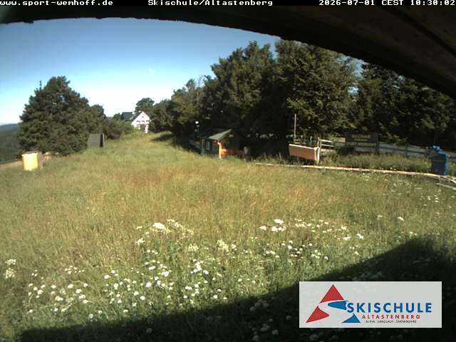 Archived image Webcam Altastenberg ski school