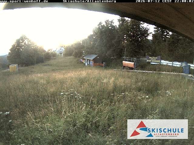 Archived image Webcam Altastenberg ski school