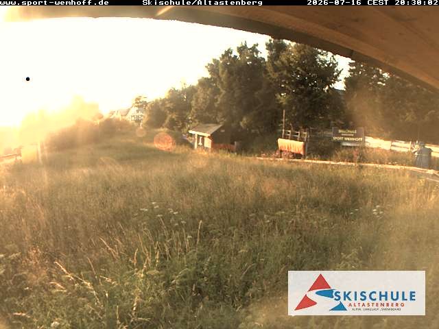 Archived image Webcam Altastenberg ski school