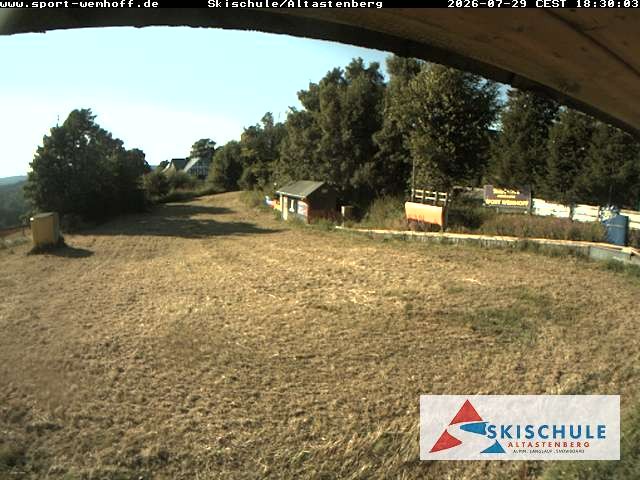 Archived image Webcam Altastenberg ski school