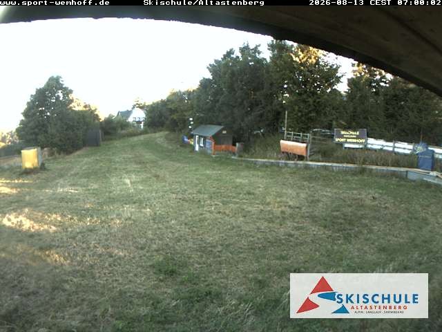 Archived image Webcam Altastenberg ski school