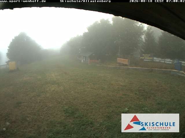 Archived image Webcam Altastenberg ski school