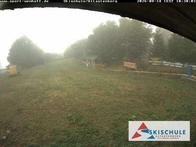 Archived image Webcam Altastenberg ski school