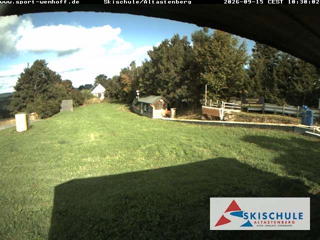 Archived image Webcam Altastenberg ski school