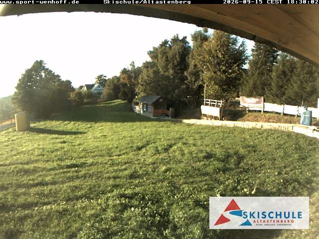 Archived image Webcam Altastenberg ski school