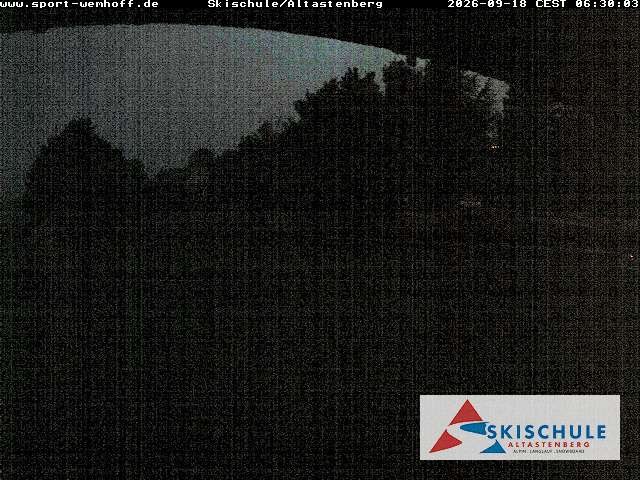 Archived image Webcam Altastenberg ski school