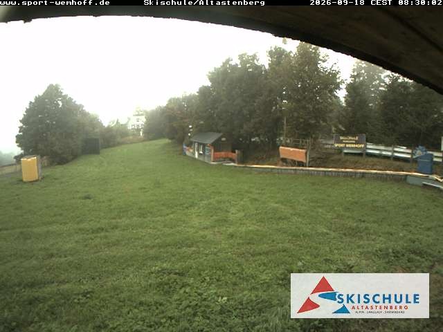 Archived image Webcam Altastenberg ski school