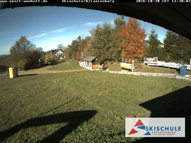 Archived image Webcam Altastenberg ski school