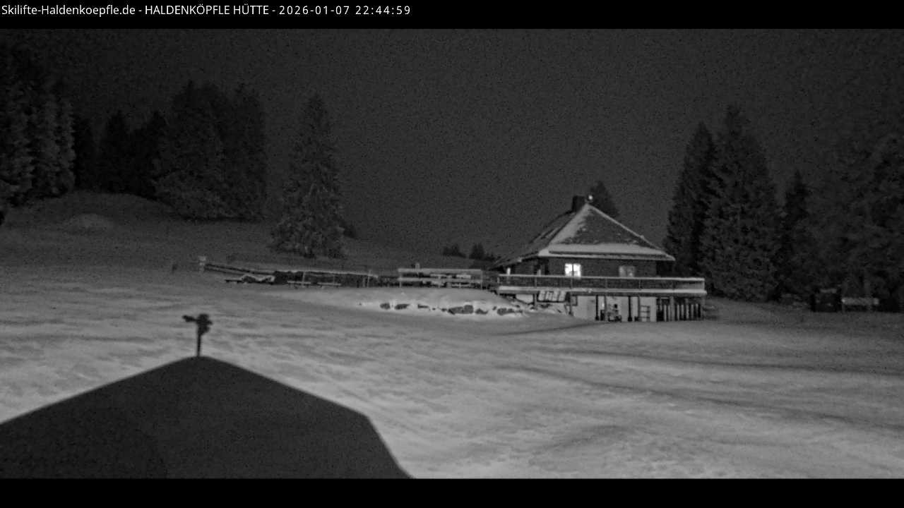 Archiv Foto Webcam Haldenköpfle im Schwarzwald - Hütte