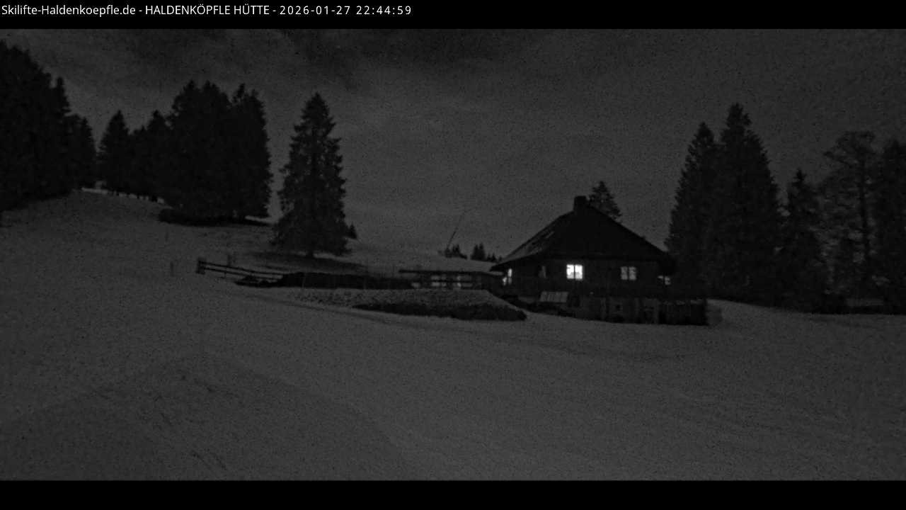 Archiv Foto Webcam Haldenköpfle im Schwarzwald - Hütte