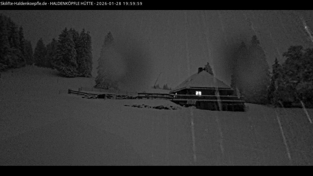 Archiv Foto Webcam Haldenköpfle im Schwarzwald - Hütte