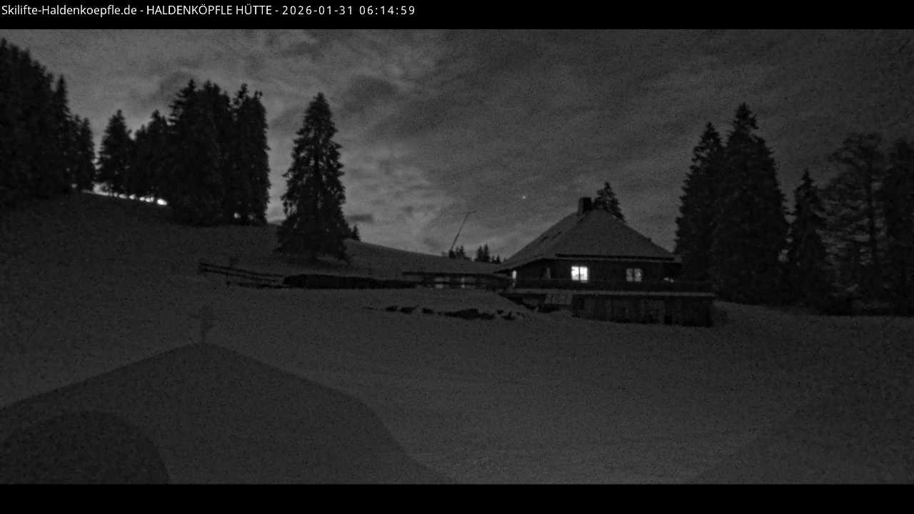 Archiv Foto Webcam Haldenköpfle im Schwarzwald - Hütte