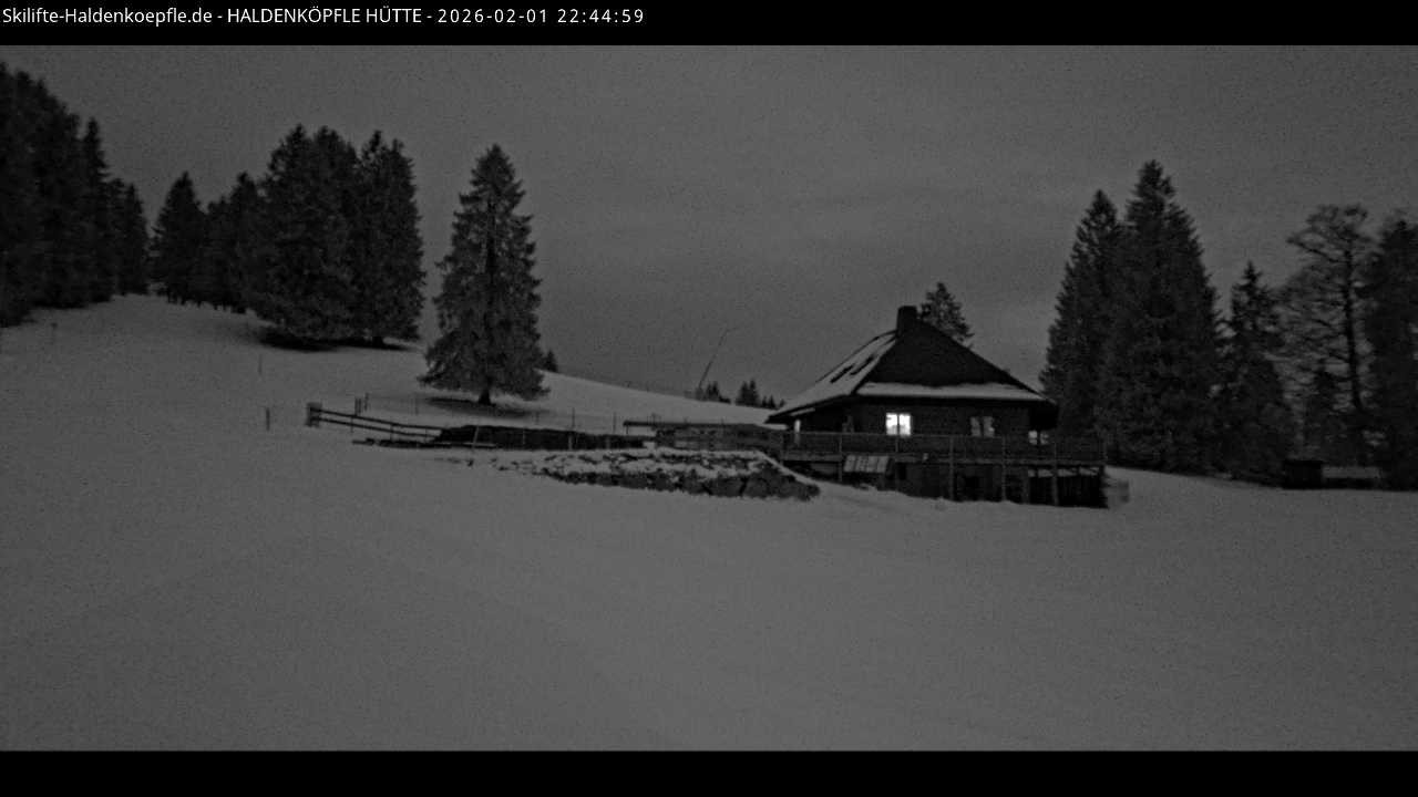 Archiv Foto Webcam Haldenköpfle im Schwarzwald - Hütte