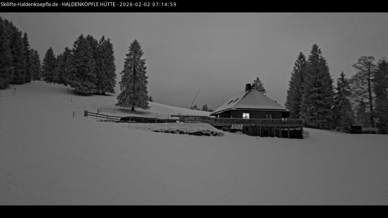 Archiv Foto Webcam Haldenköpfle im Schwarzwald - Hütte