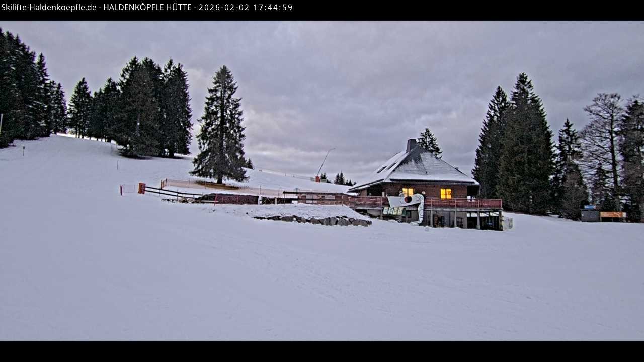 Archiv Foto Webcam Haldenköpfle im Schwarzwald - Hütte