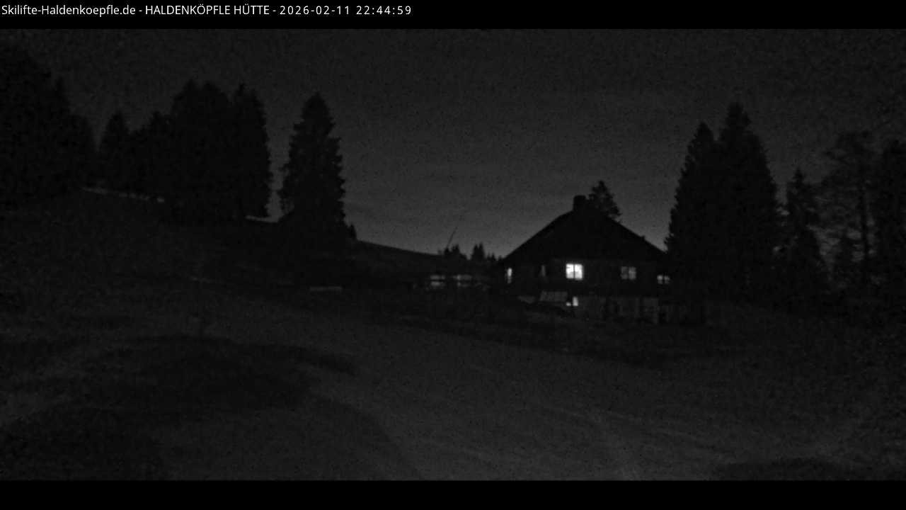 Archiv Foto Webcam Haldenköpfle im Schwarzwald - Hütte