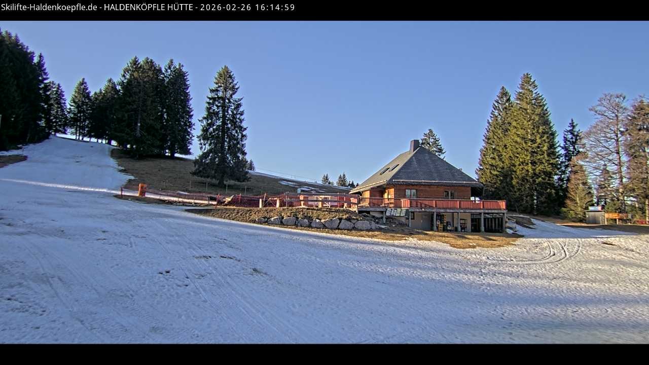 Archived image Webcam Haldenköpfle at Black Forest