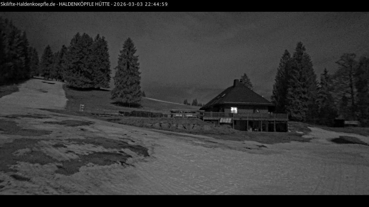 Archiv Foto Webcam Haldenköpfle im Schwarzwald - Hütte