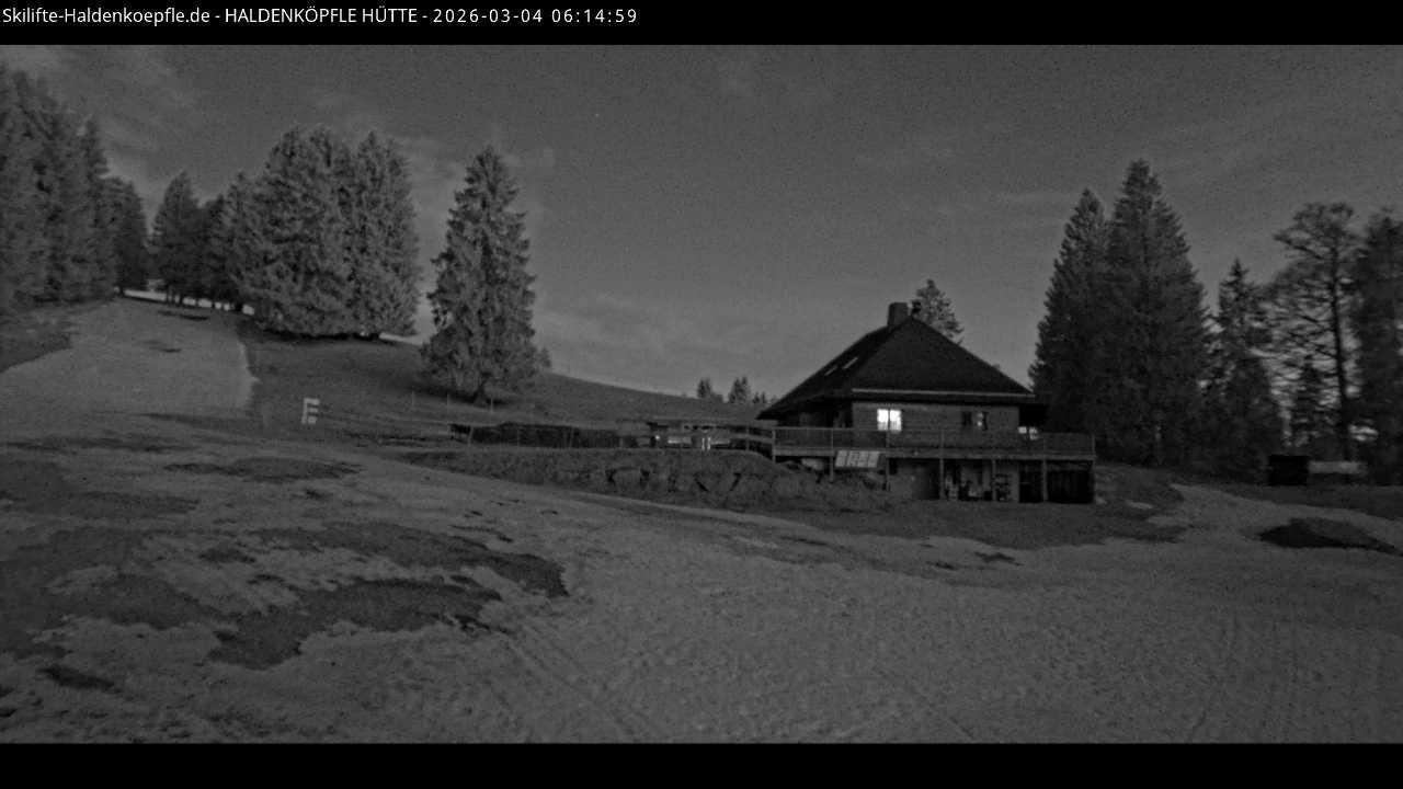 Archiv Foto Webcam Haldenköpfle im Schwarzwald - Hütte