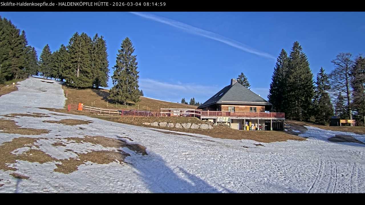 Archiv Foto Webcam Haldenköpfle im Schwarzwald - Hütte