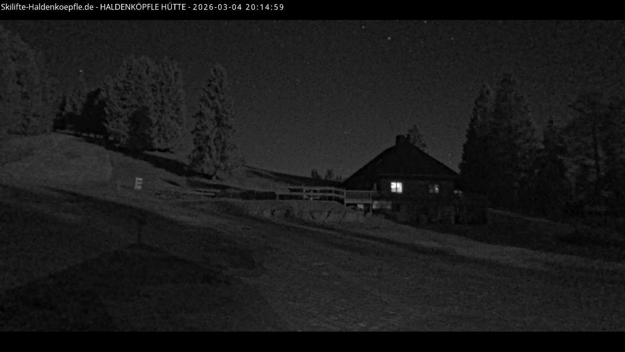 Archiv Foto Webcam Haldenköpfle im Schwarzwald - Hütte