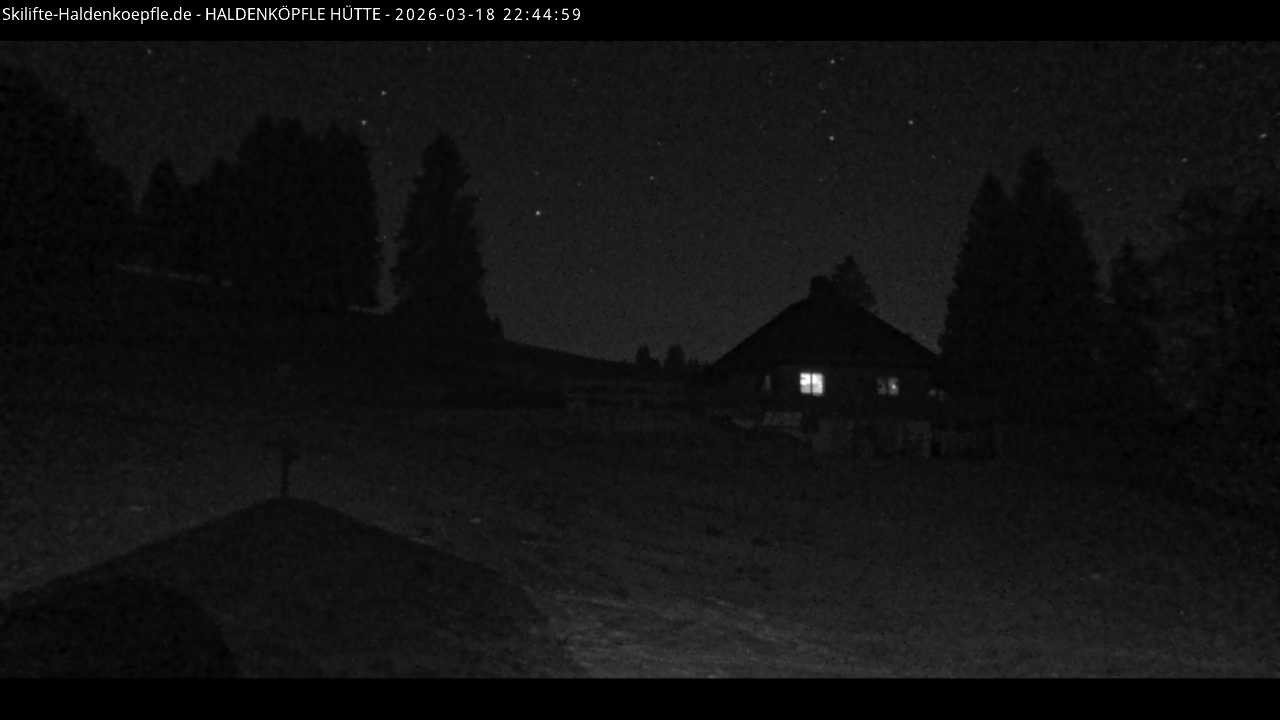 Archiv Foto Webcam Haldenköpfle im Schwarzwald - Hütte