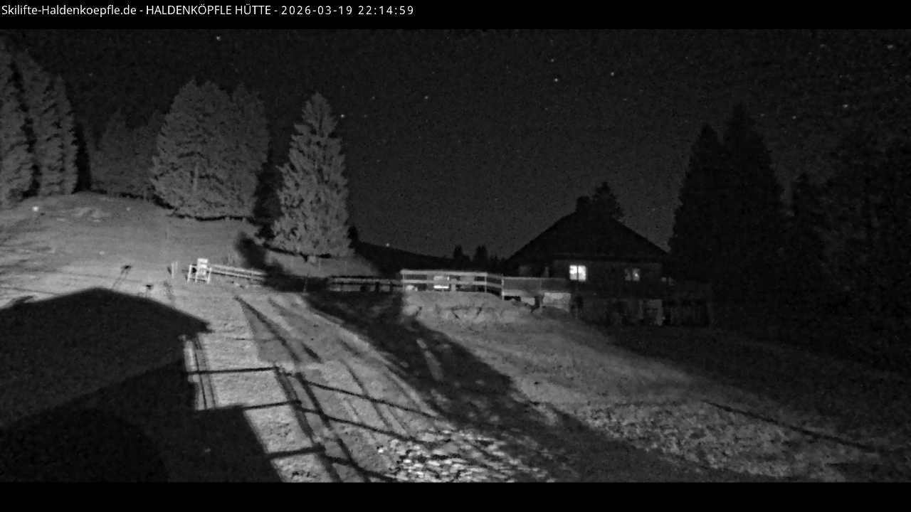Archiv Foto Webcam Haldenköpfle im Schwarzwald - Hütte