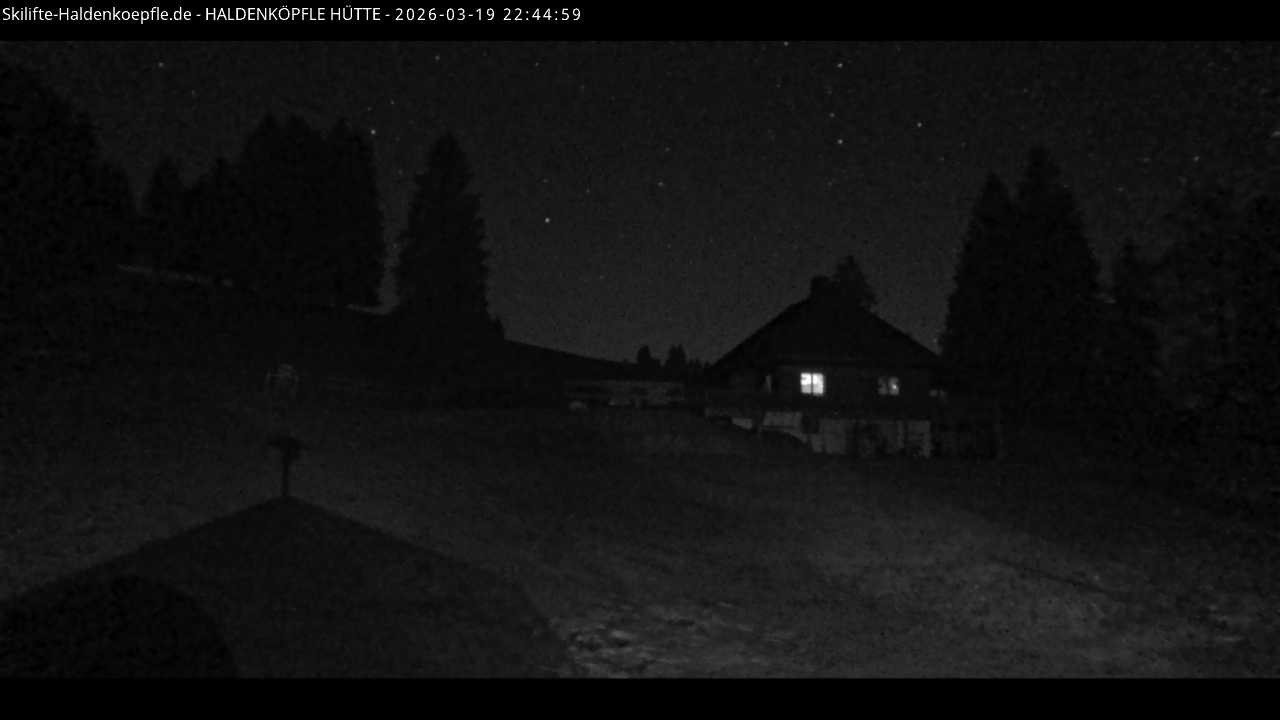 Archiv Foto Webcam Haldenköpfle im Schwarzwald - Hütte