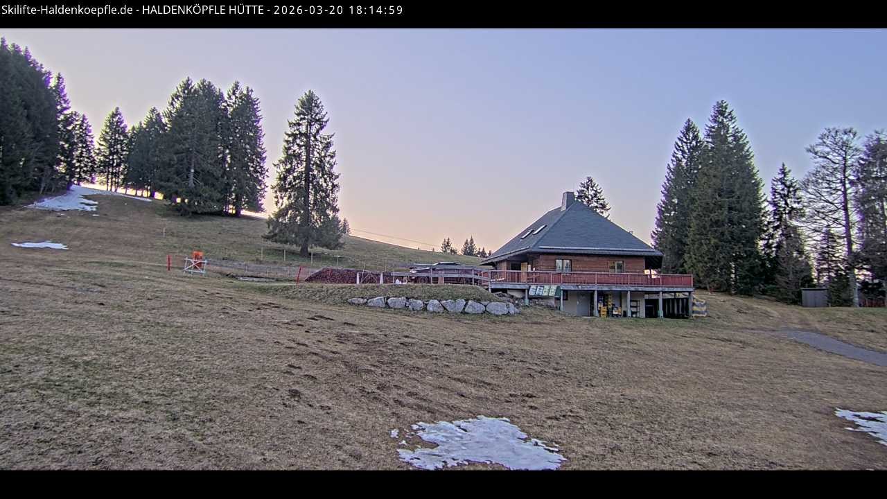 Archiv Foto Webcam Haldenköpfle im Schwarzwald - Hütte