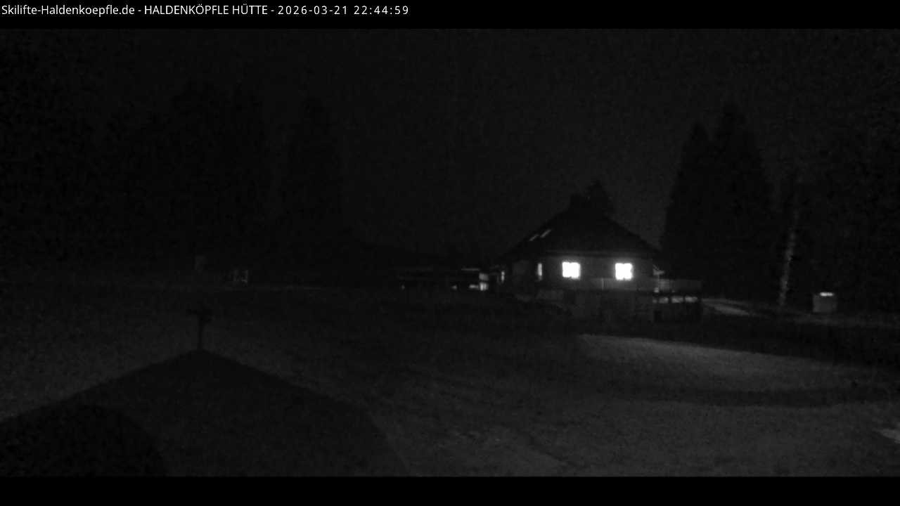 Archiv Foto Webcam Haldenköpfle im Schwarzwald - Hütte