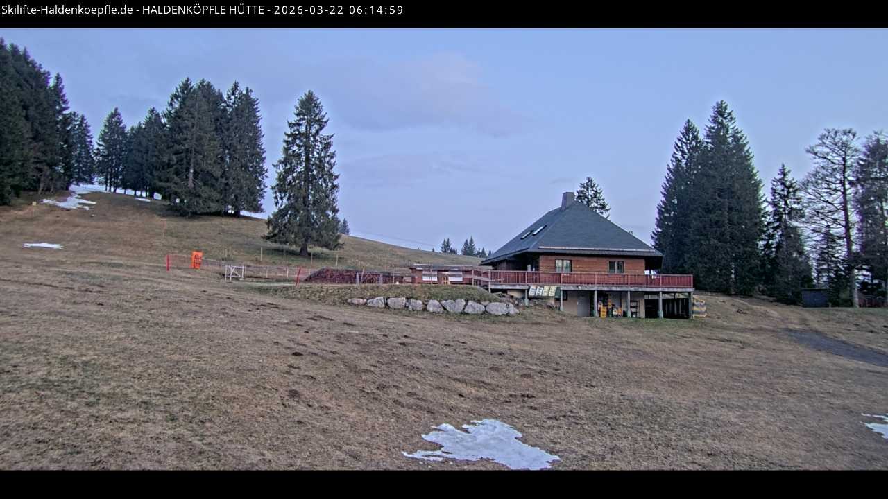 Archiv Foto Webcam Haldenköpfle im Schwarzwald - Hütte