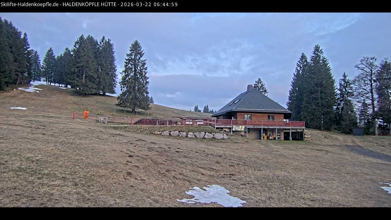Archiv Foto Webcam Haldenköpfle im Schwarzwald - Hütte