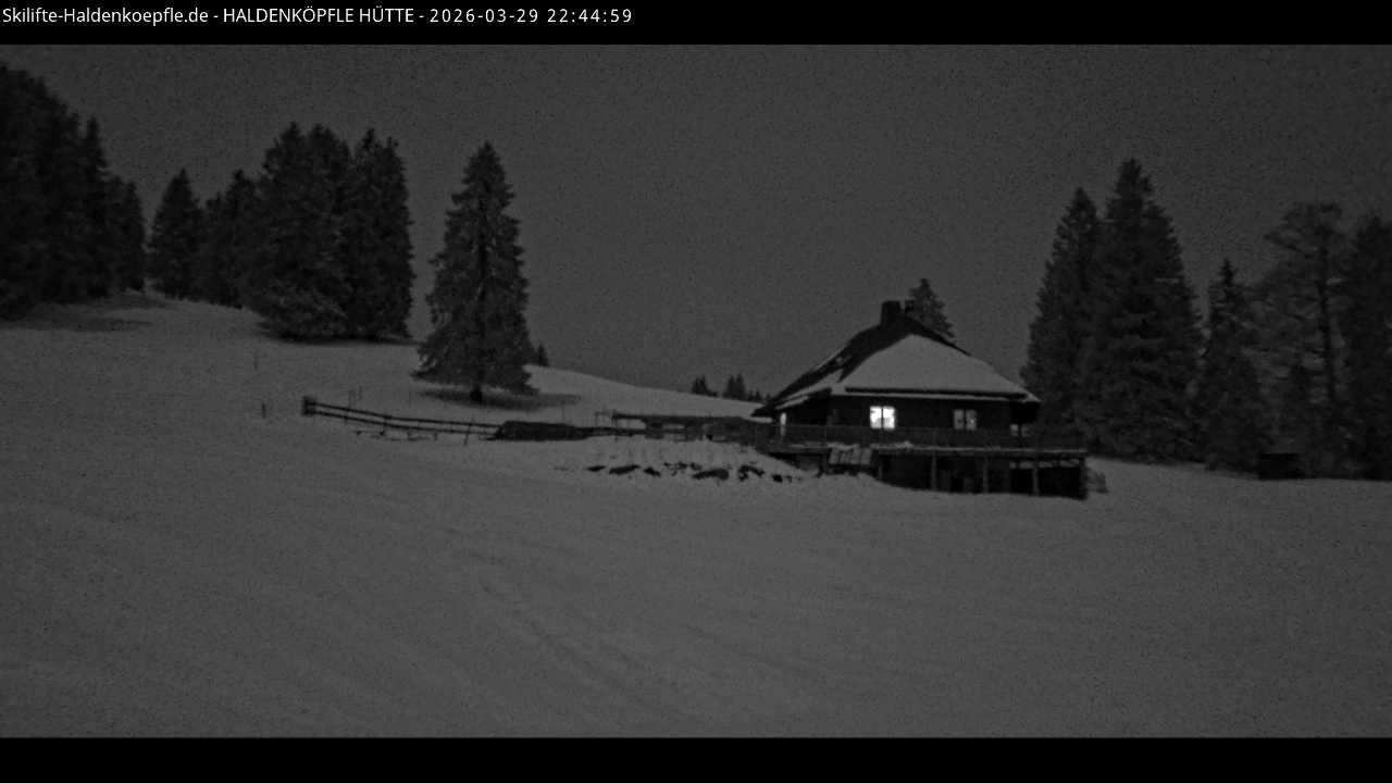 Archiv Foto Webcam Haldenköpfle im Schwarzwald - Hütte
