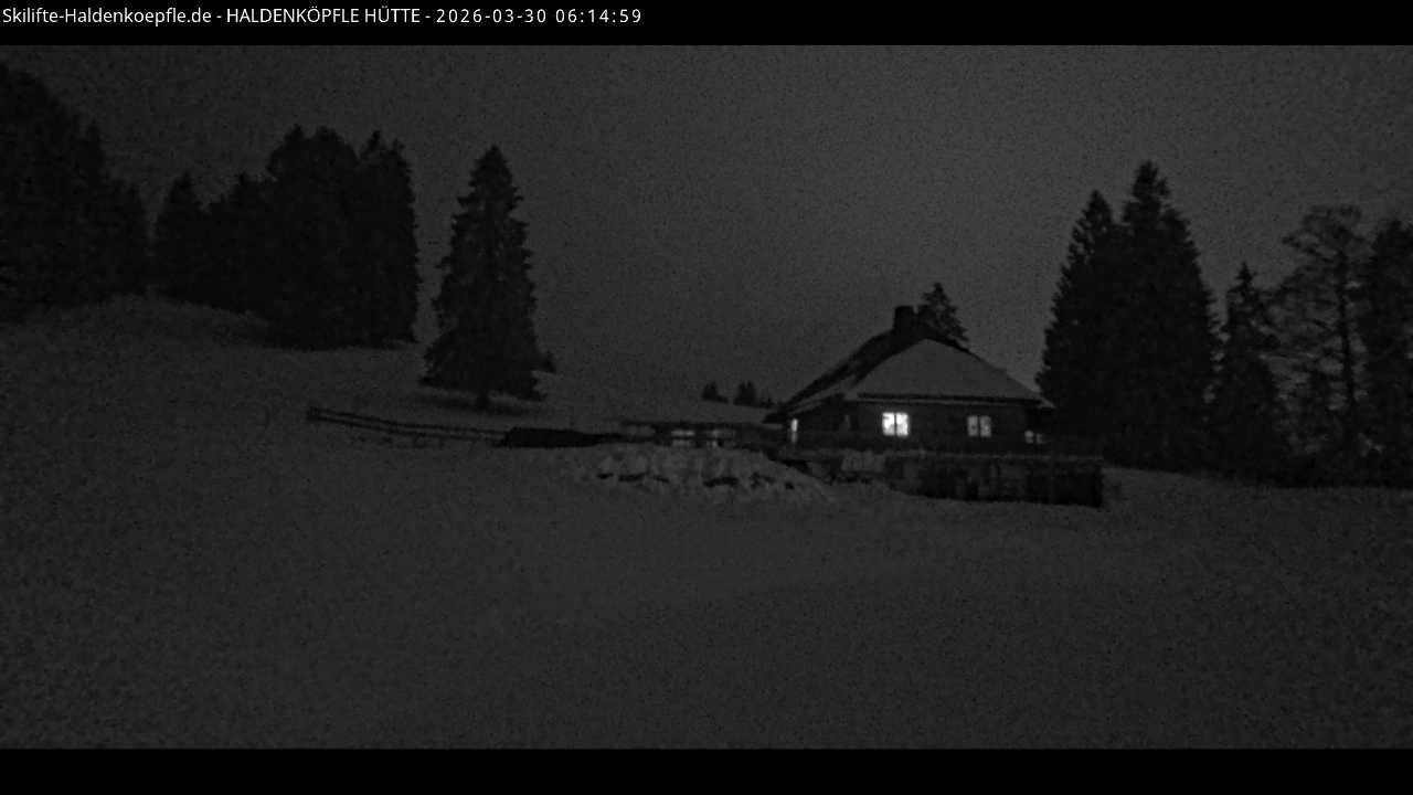Archiv Foto Webcam Haldenköpfle im Schwarzwald - Hütte