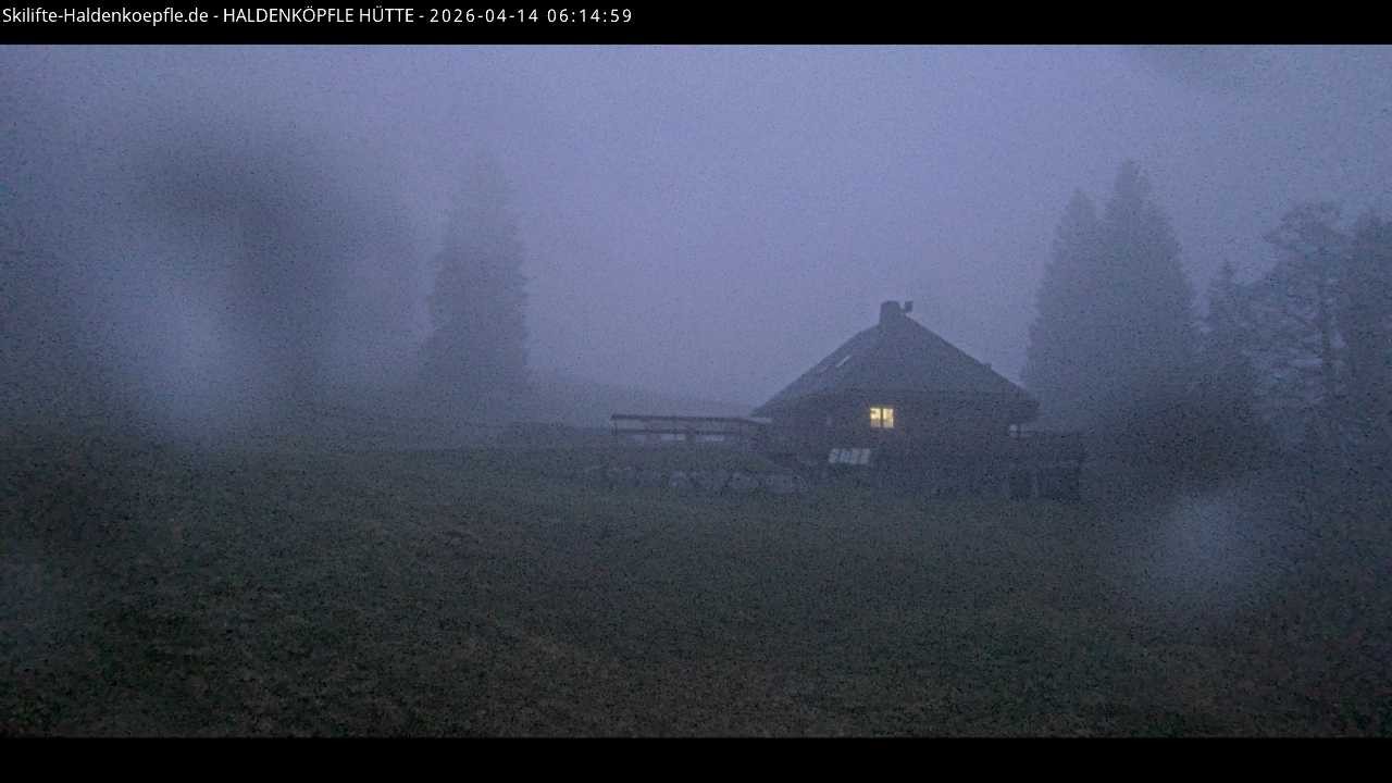 Archiv Foto Webcam Haldenköpfle im Schwarzwald - Hütte