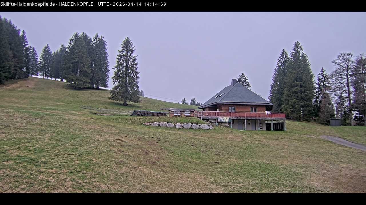 Archiv Foto Webcam Haldenköpfle im Schwarzwald - Hütte