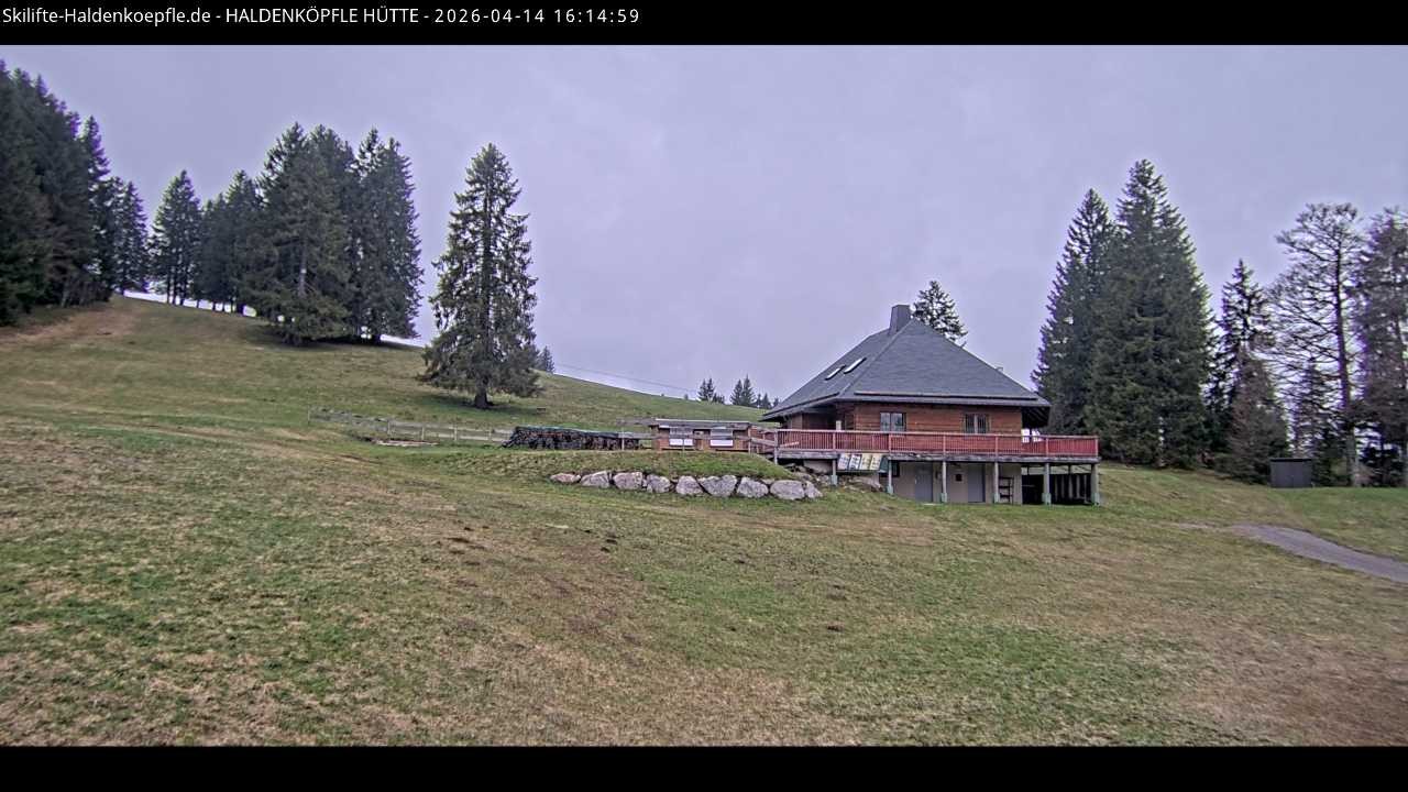 Archiv Foto Webcam Haldenköpfle im Schwarzwald - Hütte