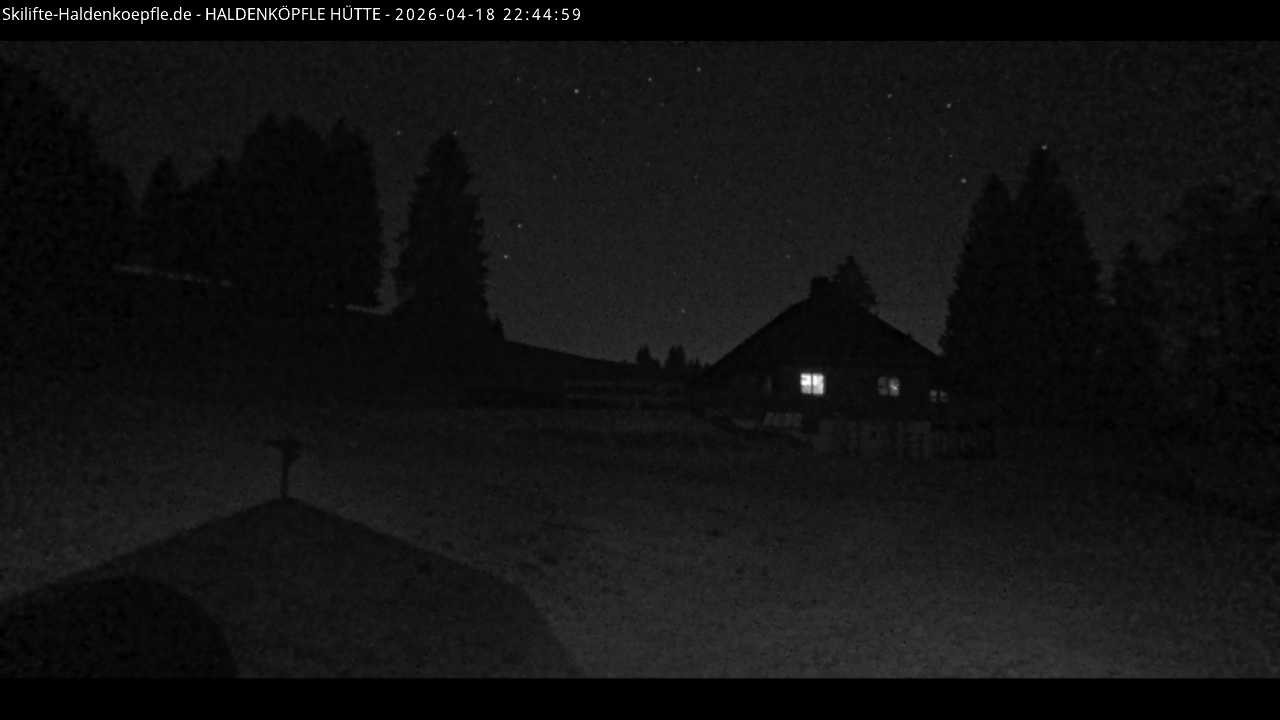 Archiv Foto Webcam Haldenköpfle im Schwarzwald - Hütte