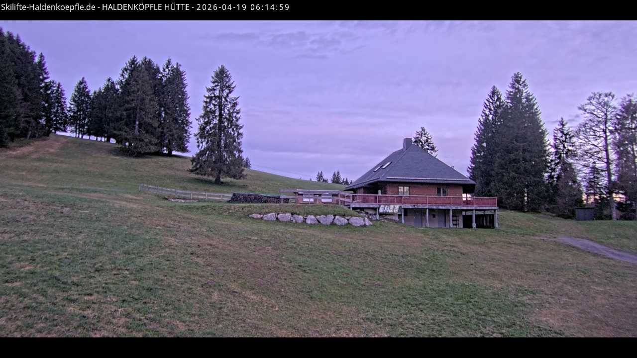 Archiv Foto Webcam Haldenköpfle im Schwarzwald - Hütte