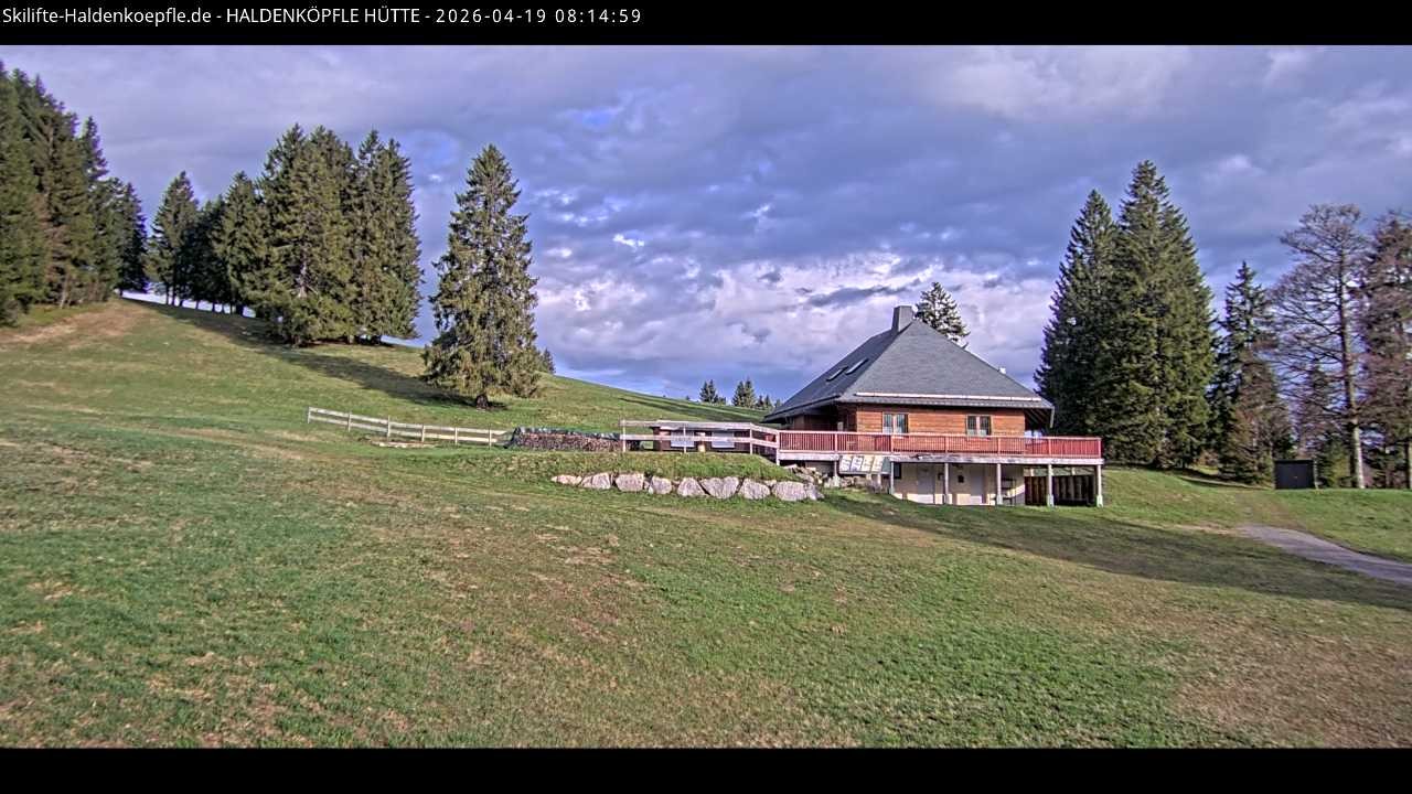 Archiv Foto Webcam Haldenköpfle im Schwarzwald - Hütte