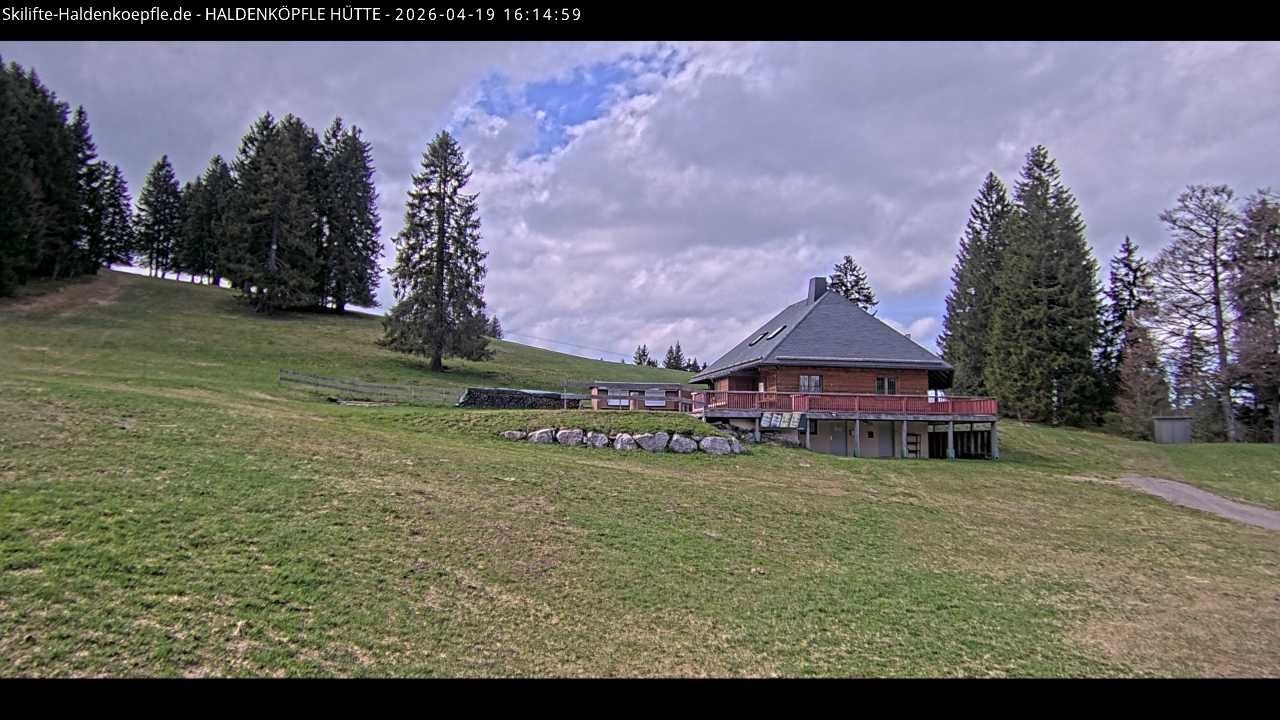 Archiv Foto Webcam Haldenköpfle im Schwarzwald - Hütte