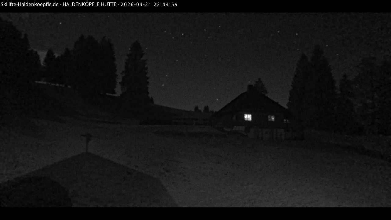 Archiv Foto Webcam Haldenköpfle im Schwarzwald - Hütte