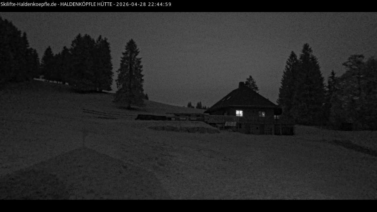 Archiv Foto Webcam Haldenköpfle im Schwarzwald - Hütte